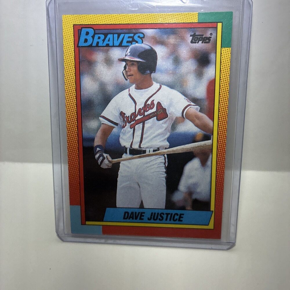 1990 Topps Traded #48T Dave Justice